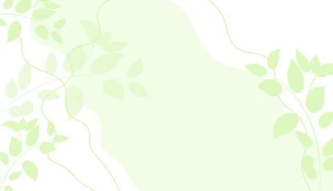 Background for banner with plant elements Stock Illustration