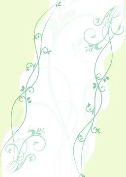 Background for banner with vintage floral pattern Stock Illustration