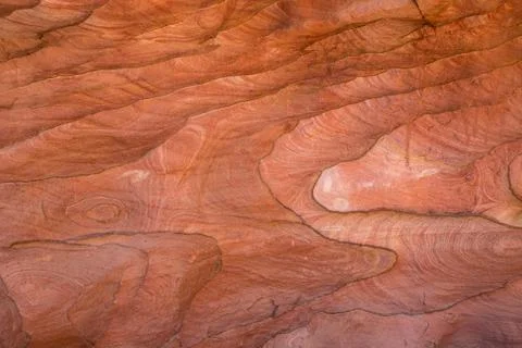 Background on the basis of the texture of red sandstone Foto stock