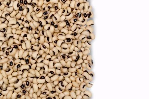 Background beans black eye. Stock Photos