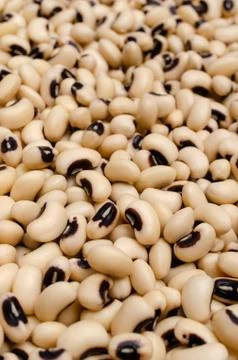 Background beans black eye. Stock Photos