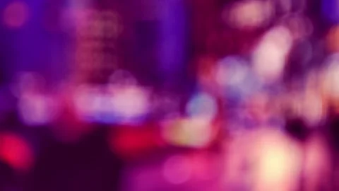 Background beautiful bokeh lights of a night city street 4k 스톡 동영상 280184011