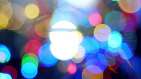 Background beautiful colorful lights blurred 스톡 동영상 167751665
