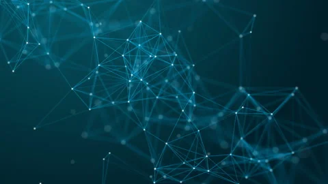 Background. Beautiful plexus . Stock Footage 93683217