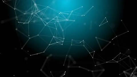 Background. Beautiful plexus . Video stock 93683645