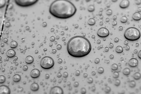Background of beautiful water drops Stock Photos