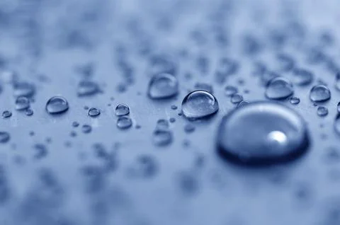 Background of beautiful water drops Stock Photos