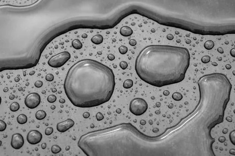 Background of beautiful water drops Stock Photos