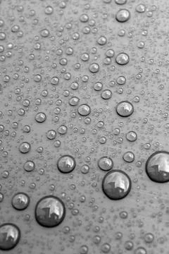 Background of beautiful water drops Stock Photos