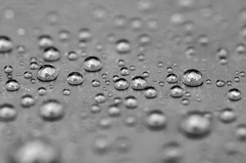 Background of beautiful water drops Stock Photos