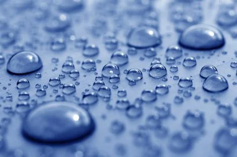 Background of beautiful water drops Stock Photos