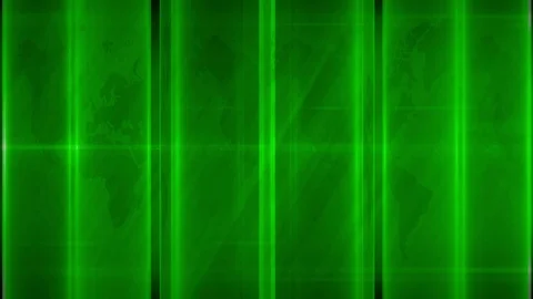 Background of beautiful with world map inside rotating cube 4K LOOP green Stock Footage 109788409
