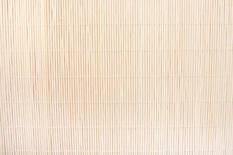 Background of beige bamboo mat Foto stock