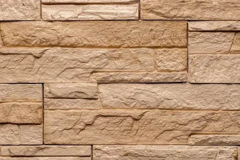 Background of beige tiles. Stock Photos