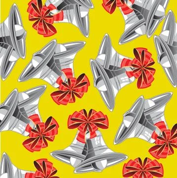 Background from bell Stock Illustration