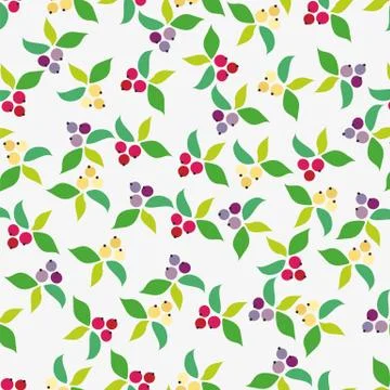 Background, berry, grey Stock Illustration
