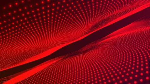 Background big data visualization futuristic technology. Digital dynamic wa.. イラスト素材