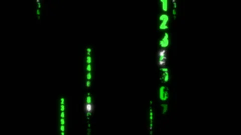 Background binary code computer data digital matrix Stock Footage 135589650