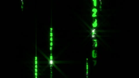 Background binary code computer data digital matrix Stock Footage 138461031