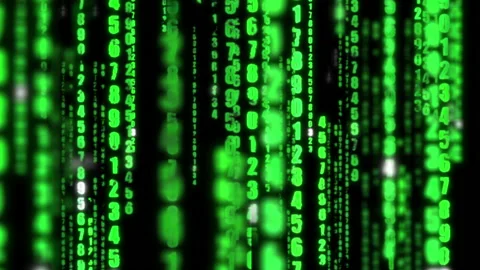 Background binary code computer data digital matrix Stock Footage 140879637
