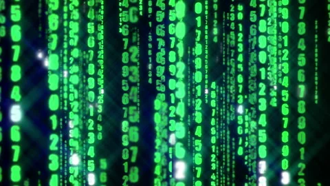 Background binary code computer data digital matrix Stock Footage 145149677