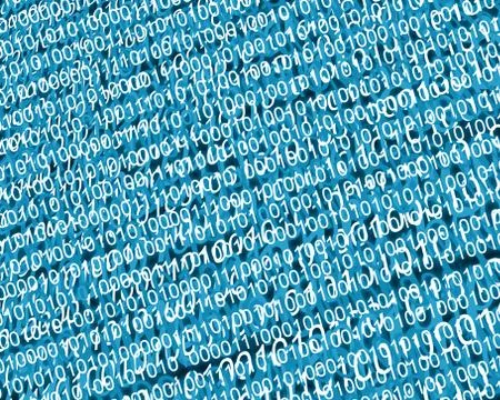 Background of binary code イラスト素材
