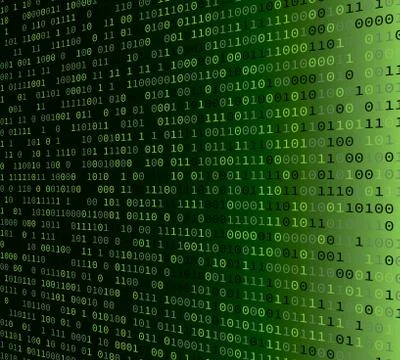 Background with binary code イラスト素材