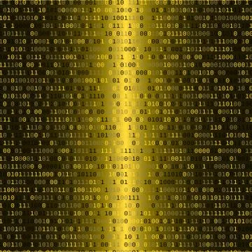 Background with binary code 스톡 일러스트