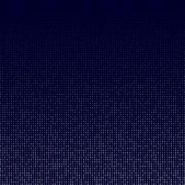 Background of binary code Stock Illustration