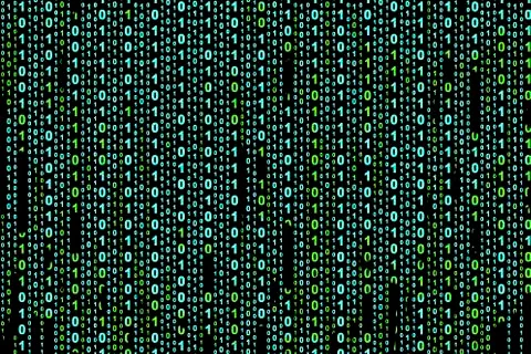 Background binary code イラスト素材