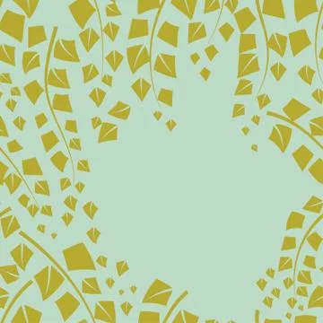 Background with birch branches Stock Illustration