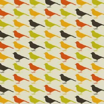 Background of birds2 Stock Photos