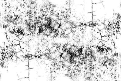 Background of black and white. Abstract pattern of monochrome elements. イラスト素材