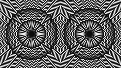Background in black and white color with zigzag stripes. Stock Footage 182859759