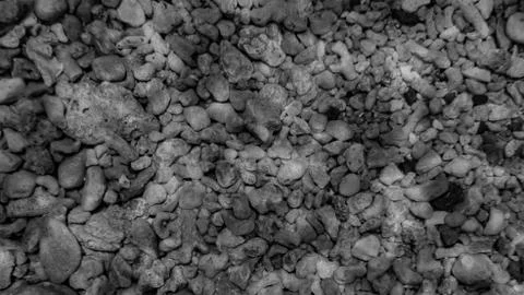 Background black and white pebbles Stock Photos