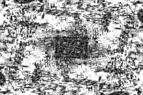 Background of black and white textures. Abstract grunge wallpaper pattern of  Foto stock