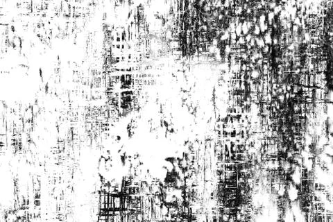 Background of black and white textures. Abstract grunge wallpaper pattern of  Foto stock