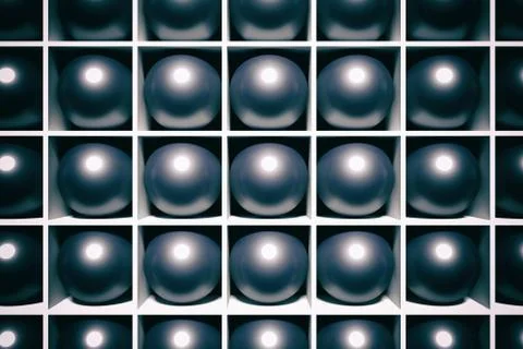 Background black balls Stock Illustration
