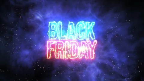 Background for Black Friday Video. 4K Resolution Stock-Footage 320477958