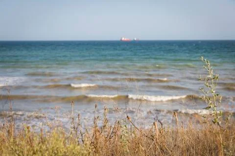 Background of the Black Sea Stock Photos