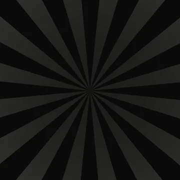 Background, black sunbeam background. Sun rays, starbust wallpaper Stock Illustration