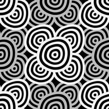 Background - Black &amp; White Illustrazione stock