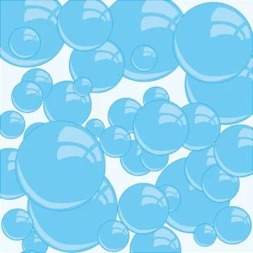 Background from bladders of the air Stock Illustration