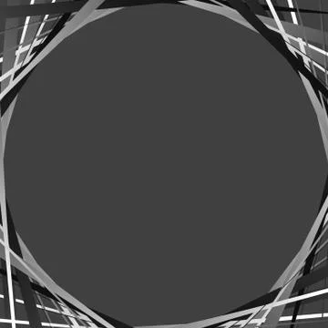 Background with blank space, random intersecting lines at corners. Abstract m Illustrazione stock