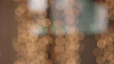 Background of blinking lights blurred Stock Footage 235215617