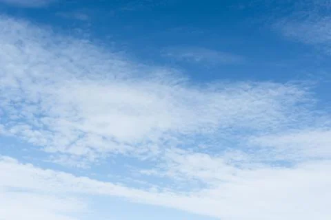 Background blu sky with clouds Stock Photos
