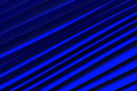 Background of blue 3d abstract waves Stock Illustration