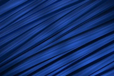 Background of blue 3d abstract waves Stock Illustration