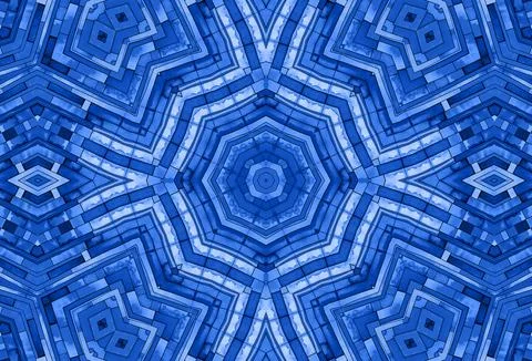 Background with blue abstract pattern Illustrazione stock