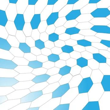 Background with a blue and white grid pattern. Stock Illustration